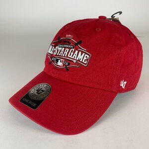 2015 MLB All Star Game Cincinnati Reds MLB 47 Brand Clean Up Strapback Hat New